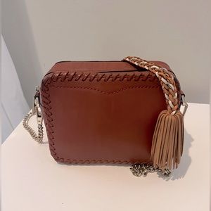Rebecca Minkoff Whipstitch/Tassels Crossbody Bag
